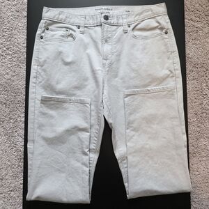 Banana Republic Light Gray Travel Jeans